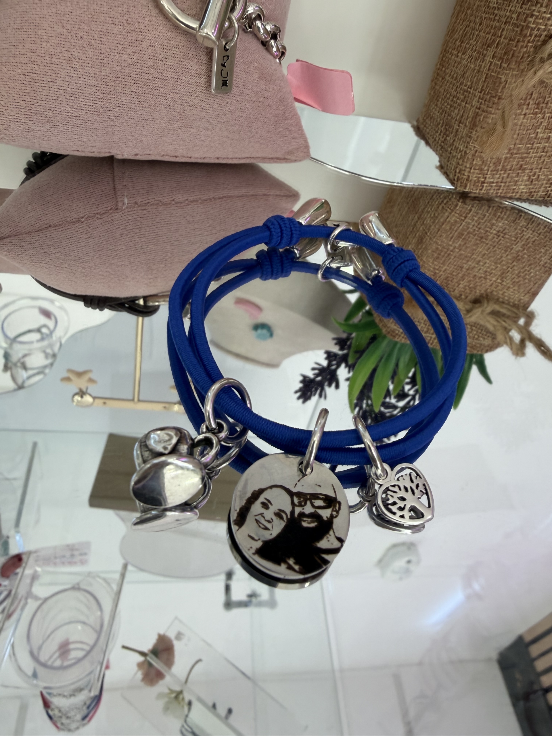 Pulsera con fotograbado